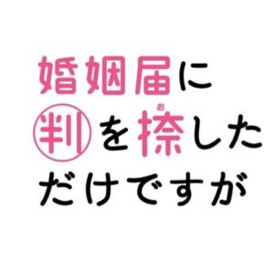 【無料動画】婚姻届に判を捺しただけですが（ハンオシ）の1話から最終回までの見逃し配信と無料視聴方法！